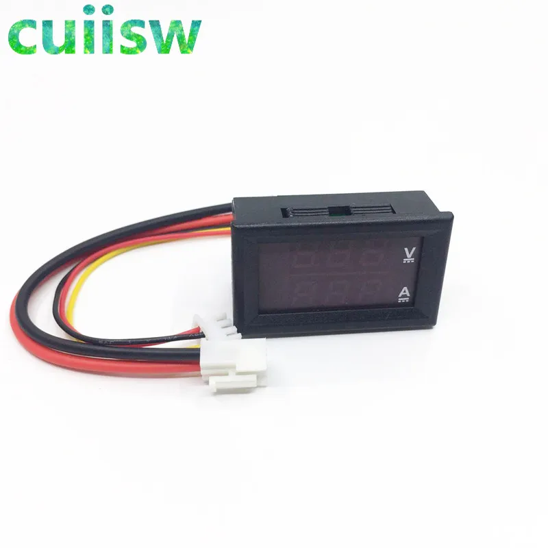10PCS DC 0-100V 10A Voltmeter Ammeter Red+Blue /Red+Red LED Amp Dual Digital Volt Meter Gauge display | Инструменты