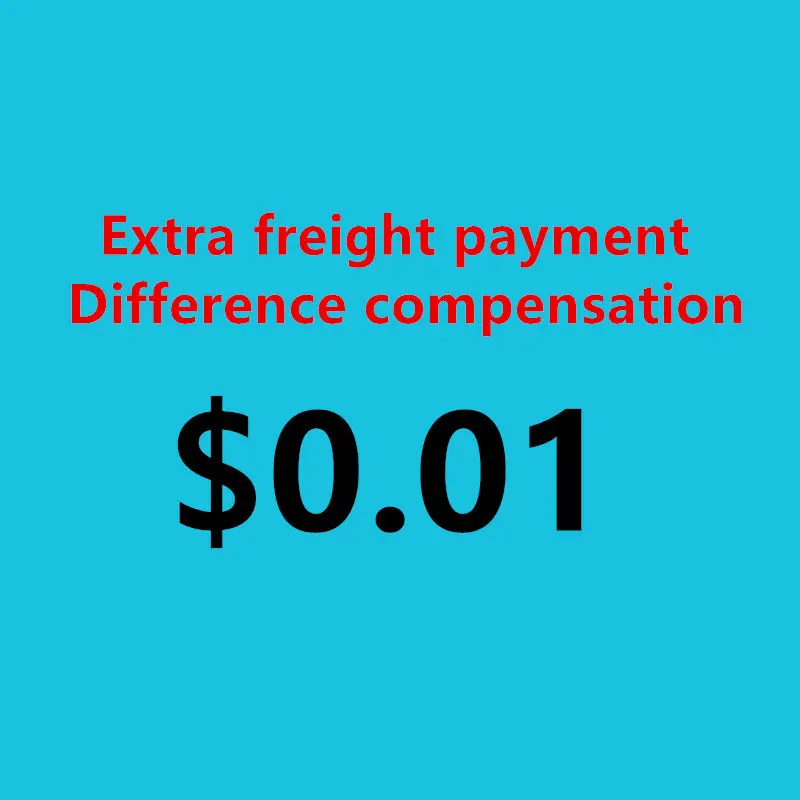 

Extra freight payment Difference compensation