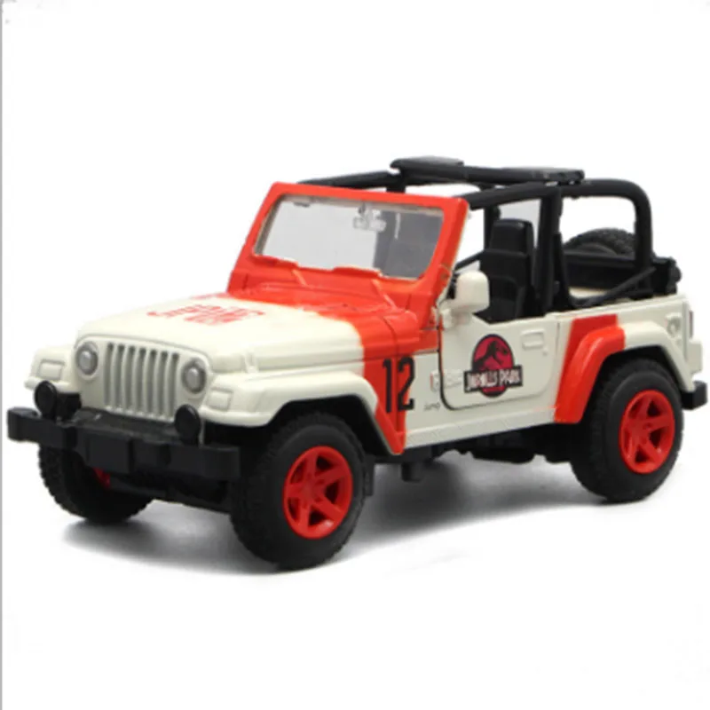 1/32 масштаб 15 5 см сплав металл литье под давлением Jeep Wrangler Парк Юрского периода