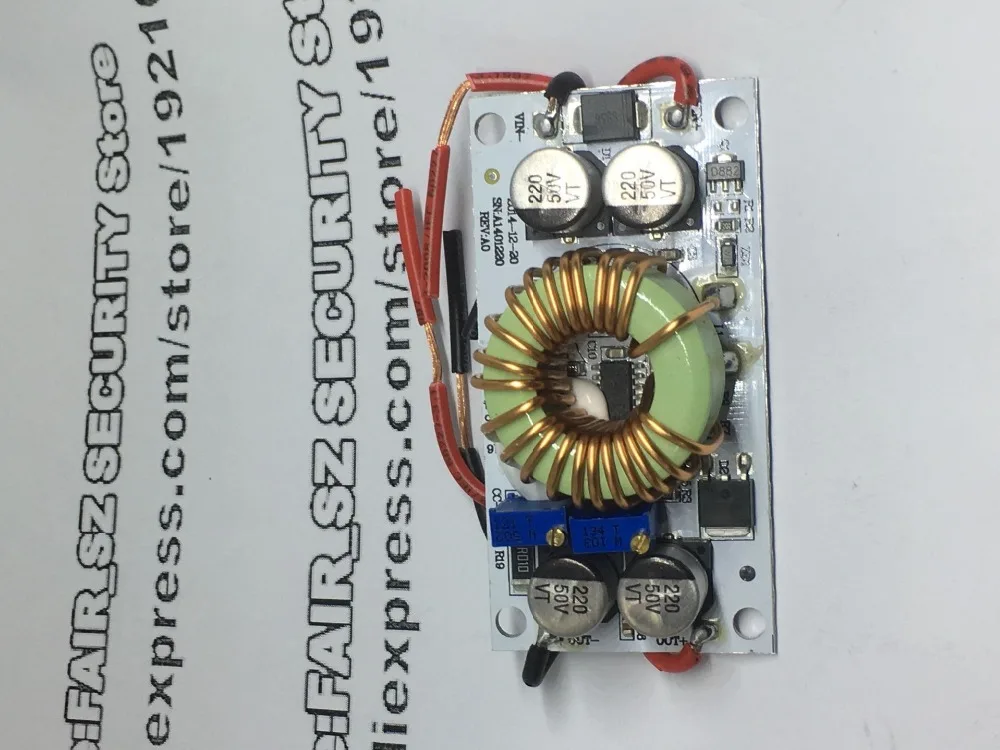 10 шт./лот алюминиевая пластина 250W DC повышающий преобразователь постоянного тока