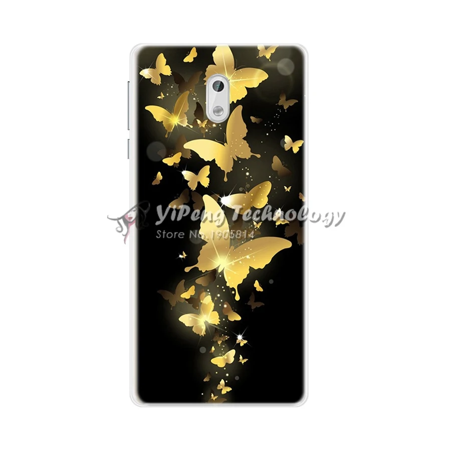 For Phone Case Nokia 3 Silicone 360 Cover Soft Nokia3 Back Housing Animal Cartoon Coque |