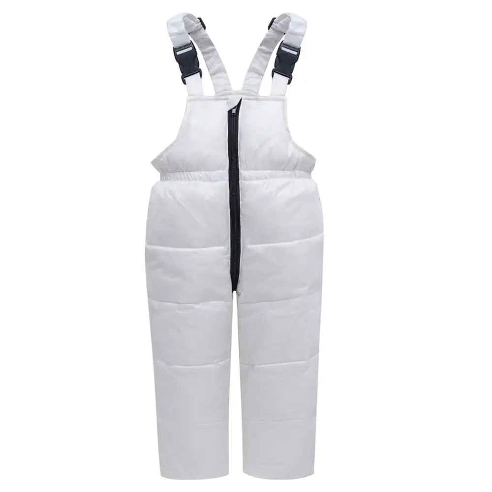 Зимний комплект одежды для маленьких девочек теплый детский плотный Снежный