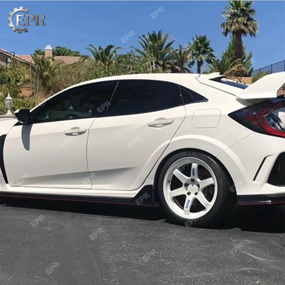 Для Honda Civic 5Dr Тип R FK8 VRSAR1 FRP стекло волокно заднее крыло отделка тюнинг часть для