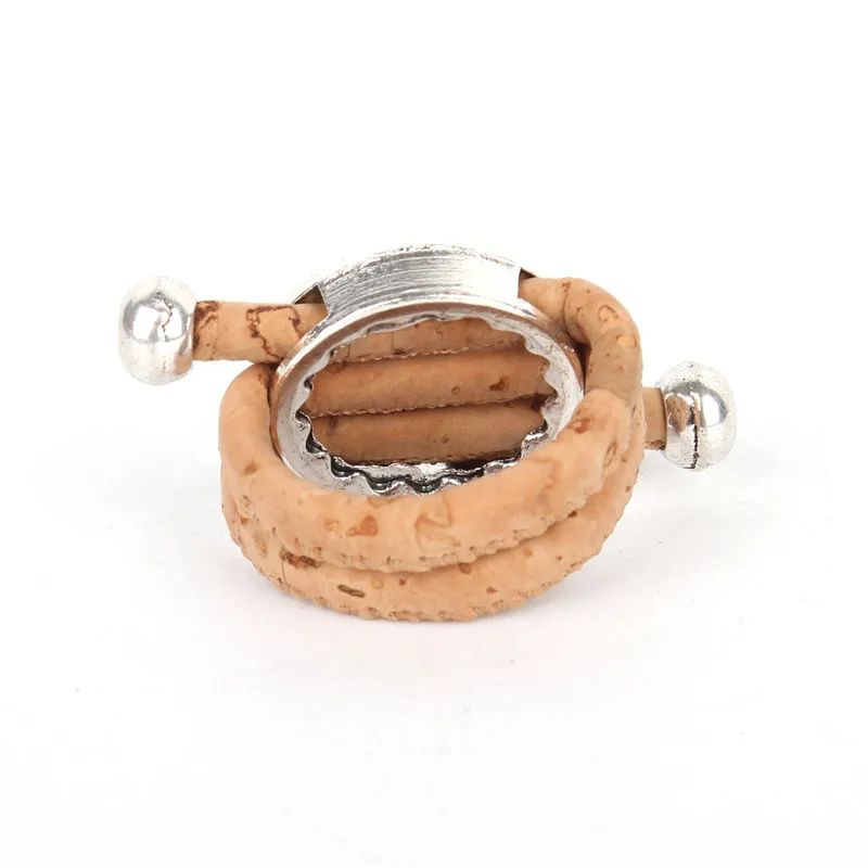 Натуральный пробковый старинный полый цветок винтажное женское кольцо бренда cork