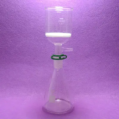 500ml 24/40 Suction Filtration Device 250ml Buchner Funnel Lab Erlenmeyer Flask | Канцтовары для офиса и дома