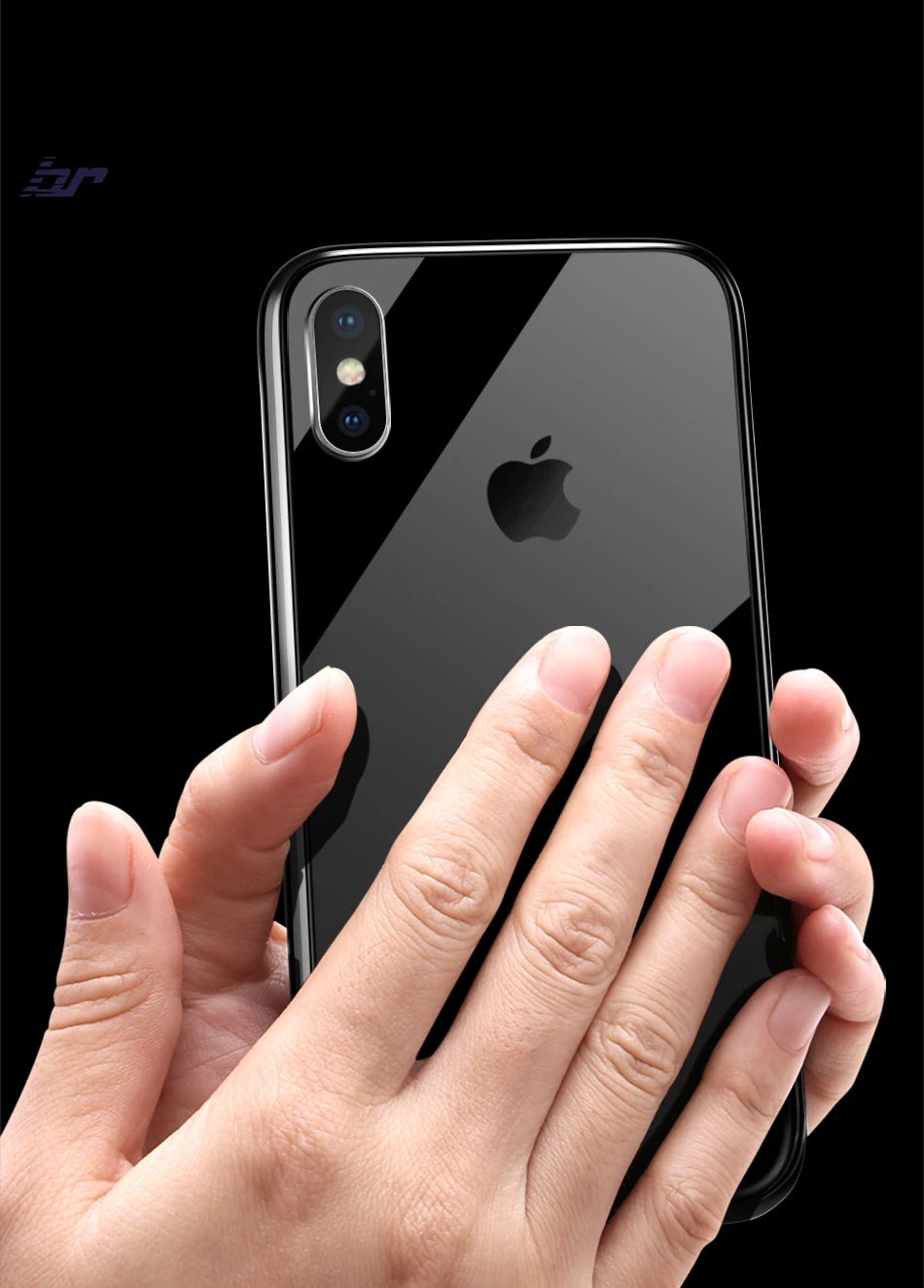 IHaitun Роскошные Стекло чехол для iPhone 11 Pro Max XS MAX XR X случаях ультра тонкий прозрачный назад Стекло крышка для iPhone XS MAX 10 7 8 Plus X Мягкий край