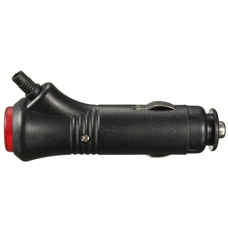 Новинка 12 24 В красный светодиодный разветвитель гнезда автомобильного