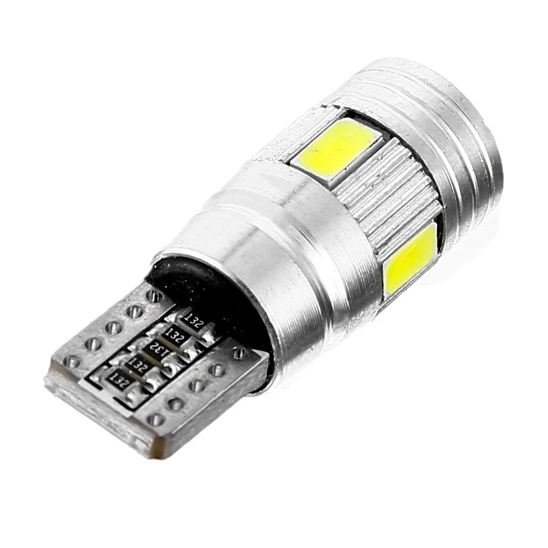194 W5W 10 SMD 5630 Светодиодный светильник лампа без ошибок светодиодный парковки T10