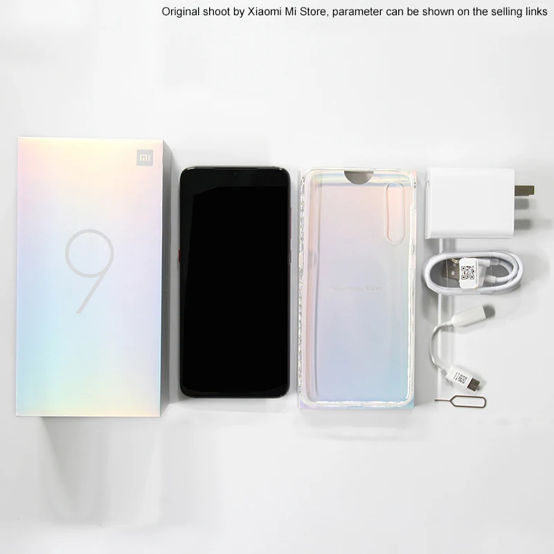 Xiaomi mi 9 mi 9 прозрачный 8GB 256GB Смартфон Snapdragon 855 6,3" 48MP+ 12MP+ 16MP AI тройные задние камеры 4,0