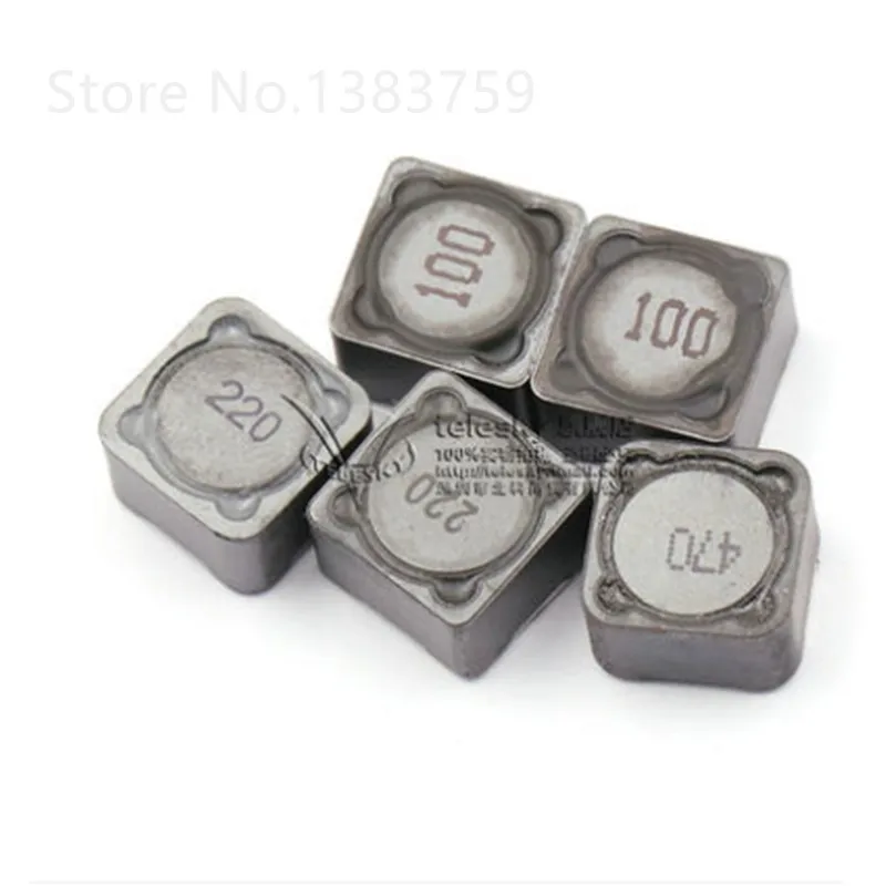 2 шт. чип силовой индуктор 12*12*7 мм 4.7uH 10uH 22uH 33uH 47uH 68uH 100uH 220uH 470uH|Индукторы| |