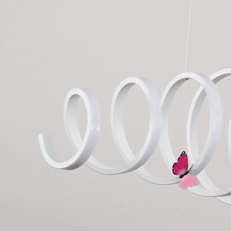 Индивидуальная художественная простая современная светодиодная люстра