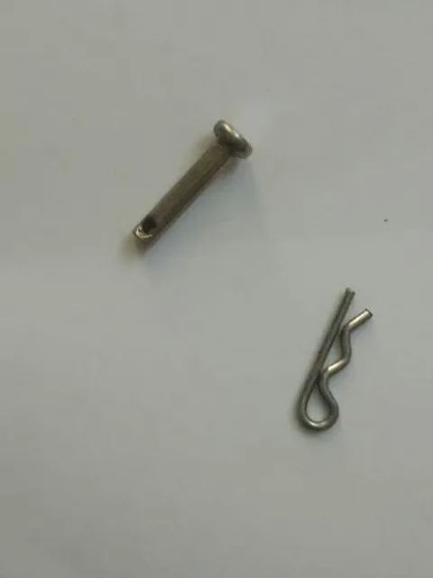 

Free shipping Hangkai 5-6 HP 2 stroke outboard boat motor boat hook rack accessories pendulum shifting cotter pin rivet