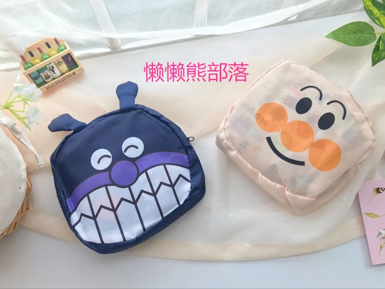 IVYYE 1 шт. 40 см Anpanman модные аниме Портативный дорожная сумка многоразовая сумка-тоут Складная Сумки Чемодан мешочек для хранения, дизайн