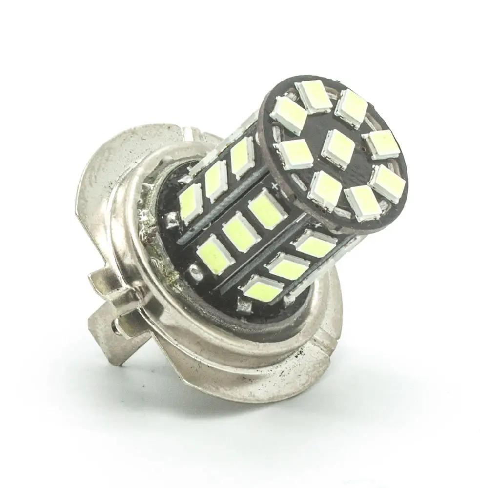 1 шт. H7 px26d 33 2835 SMD Светодиодные белые Противотуманные фары Лампа DC 12V фара