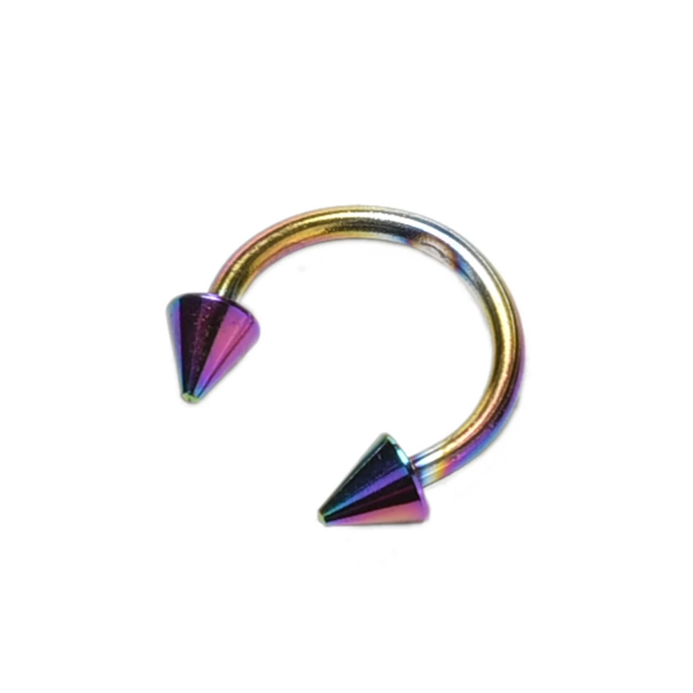 1 шт. Женское кольцо для пирсинга носа с образным зажимом|Украшения тела| |