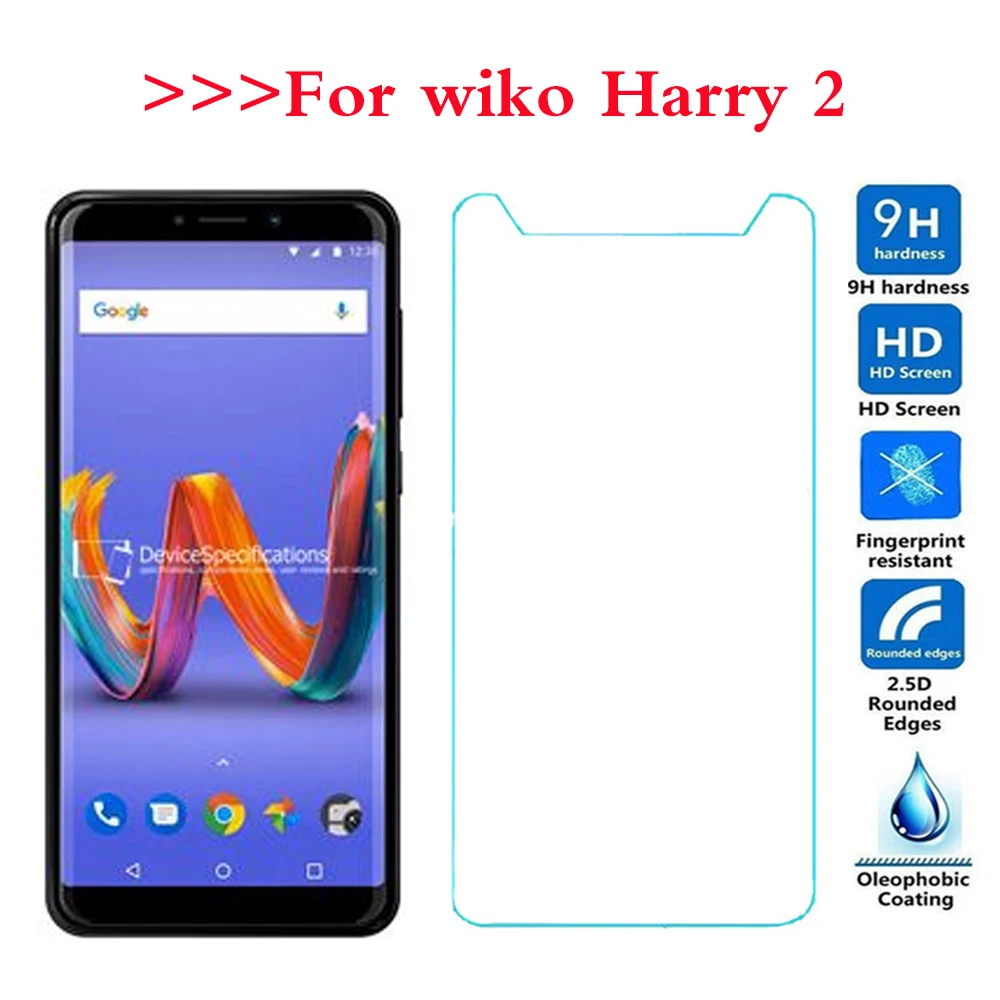 Для wiko View Lite Harry 2 Защитная пленка из закаленного стекла Взрывозащищенная для Wiko
