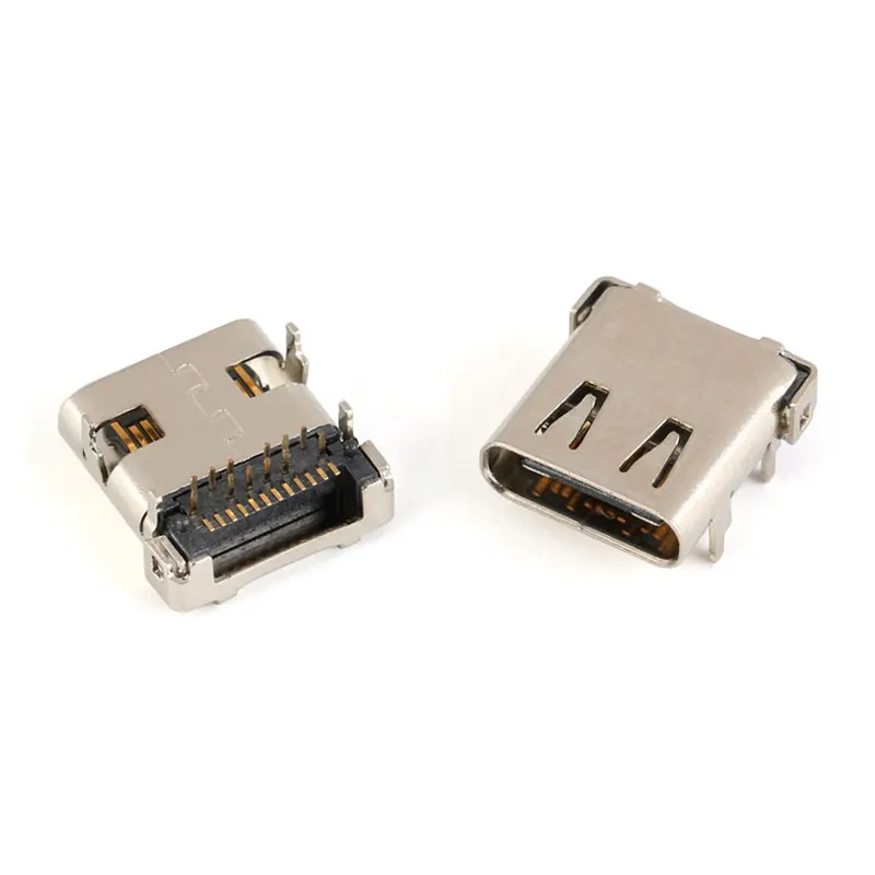 5 шт. Micro USB 3.1 DIP/SMD 24P type c гнездо DIP4 двусторонний Hd интерфейс передачи для