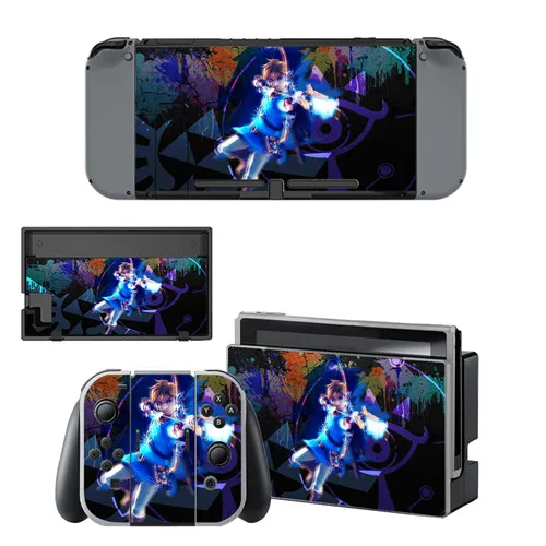 YSNS0288 Легенда о Зельде кожи Стикеры vinilo для NintendoSwitch стикеры s скины для Nintend переключатель NS консоли и Joy-Con контроллеры - Цвет: YSNS0288