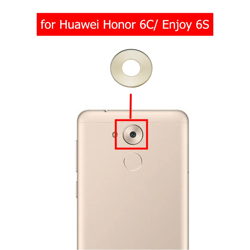 2 шт. для huawei Honor 6C/Enjoy 6S камера стеклянная крышка объектива задняя камера Стекло Объектив для Honor 6C с клеем запасные части