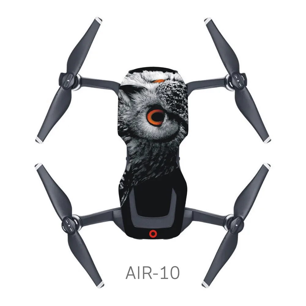 Водонепроницаемый стикер для DJI MAVIC AIR camera наклейки на Дрон Hawkeye корпус Защитная кожа Квадрокоптер аксессуар QIY31