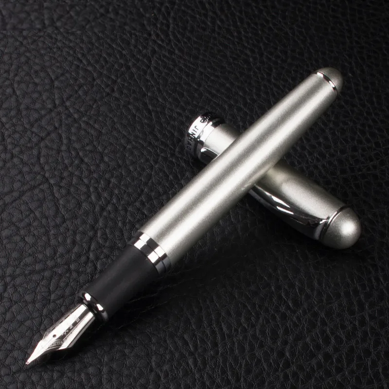 Jinhao X750 классический стиль серебряный зажим металлическая авторучка 0 5 мм/1 мм