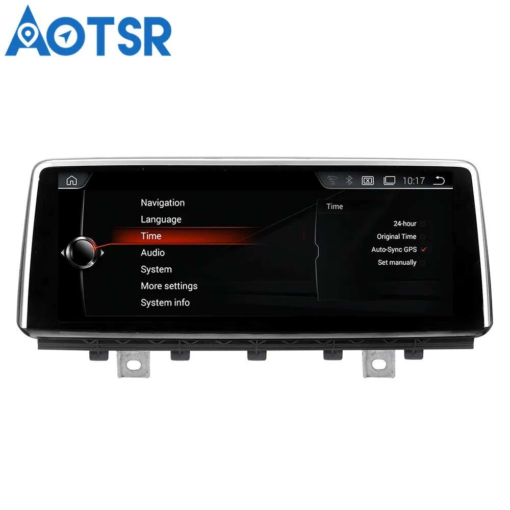 Aotsr Android 4.4 Car GPS Navigation NO DVD Player Headunit For BMW X5 F15 (2014-2016) 1 Din Radio Multimedia Stereo Bluetooth images - 6
