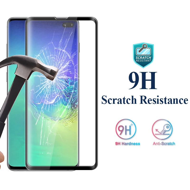 3D закаленное стекло для samsung Galaxy S10 Plus Защитная пленка для экрана Lite S10e Armor Samsun S 10 Защитная S10plus Sam Light S10lite