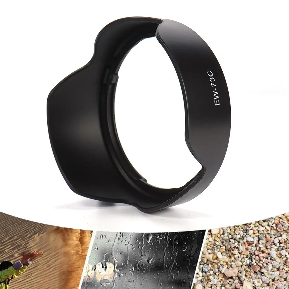 Реверсивный EW 73C бленда объектива для крепления камеры подходит Canon EF S 10 18 мм f/4 5 6