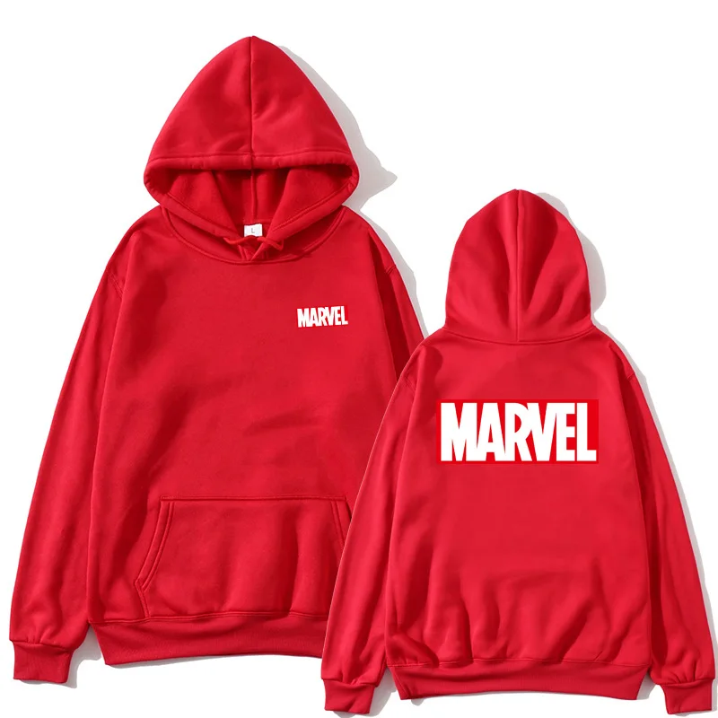 2019 осенне-зимние Брендовые мужские толстовки высокого качества с надписью MARVEL