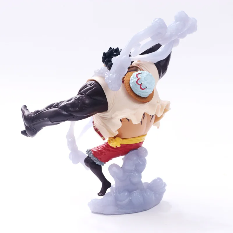 Luffy Gear 4 белое пламя стильные ПВХ экшн фигурки Zoro коллекционные модели игрушки 20