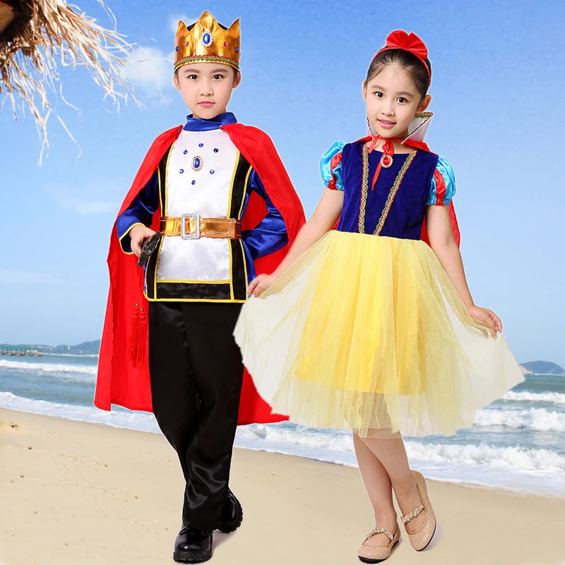 Семь гномов Костюмы на Хэллоуин Детский костюм Белоснежки Костюм принцессы