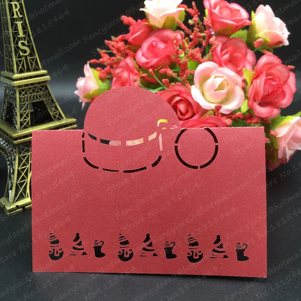 50 шт. бумажные бокалы с надписью Happy Christmas|cards christmas|christmas party invitationscard paper |