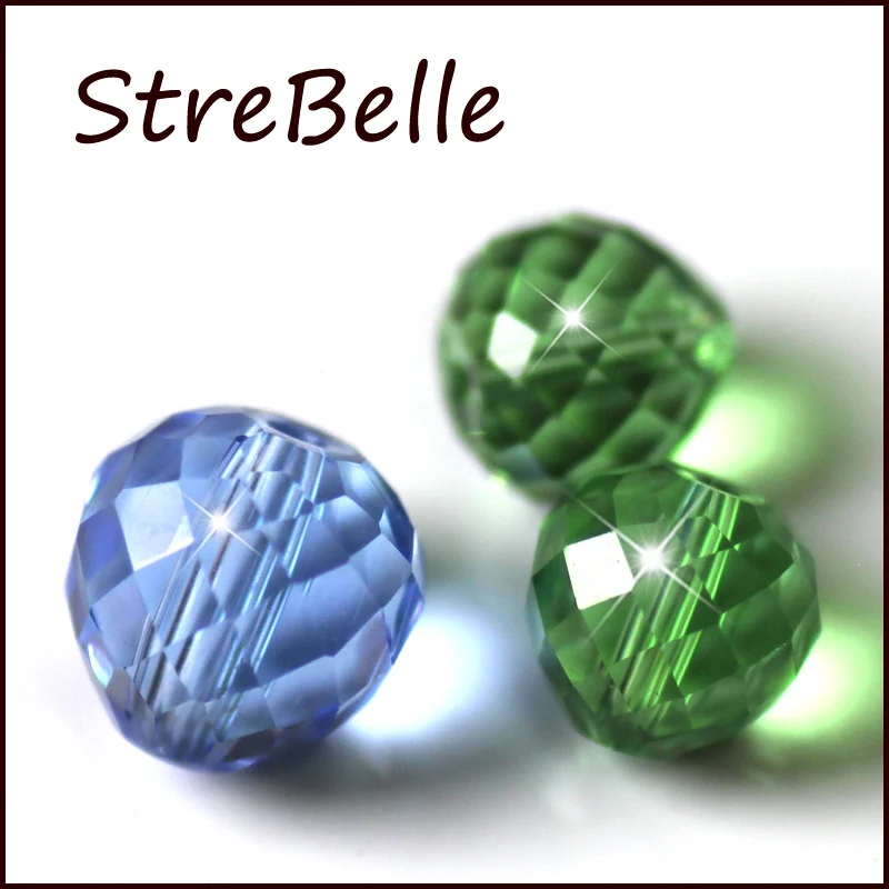 StreBelle Новинка 2020 10 мм стеклянные модные ювелирные бусины круглые шейпы в форме
