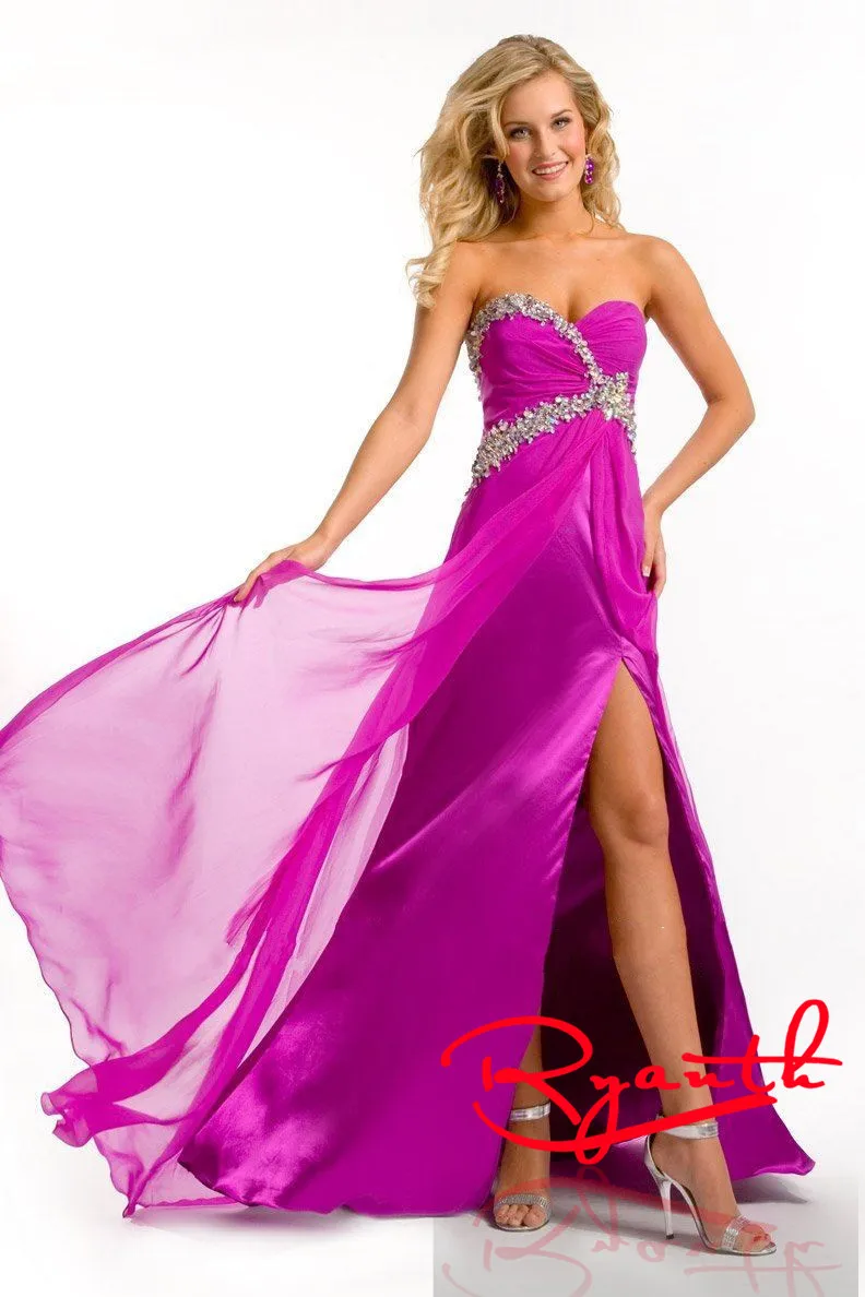 Different Prom Dresses Plus Size With Sleeves Dress Under Shop Cheap Red A-Line Floor-Length Court Train Built-I 2015 Wholesale |