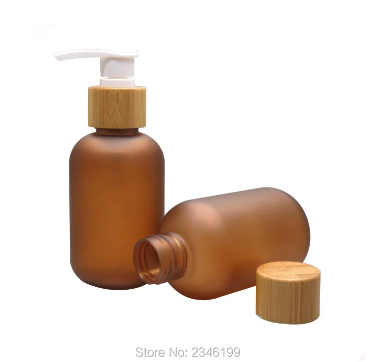 Пустая коричневая бутылка распылитель для домашних животных емкость с насосом