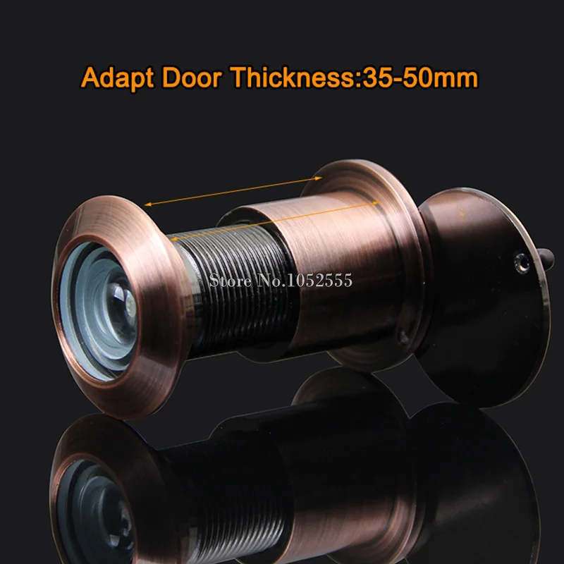 Высокое Качество 5 шт./лот 260 Градусов Латунь Широкий Угол Глазок Дверь просмотра