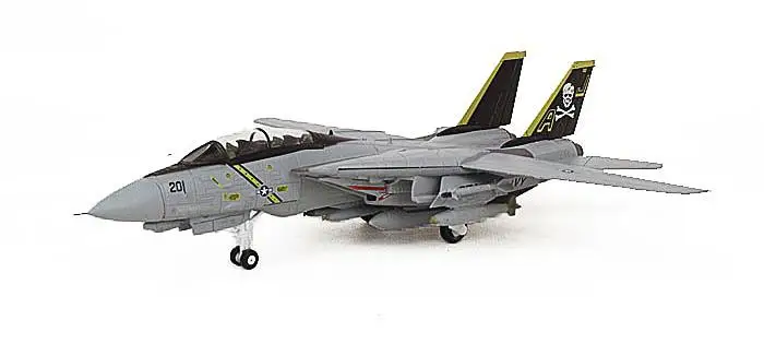 F-14 JOLLY ROGERS 1/100 литой самолет модель самолета