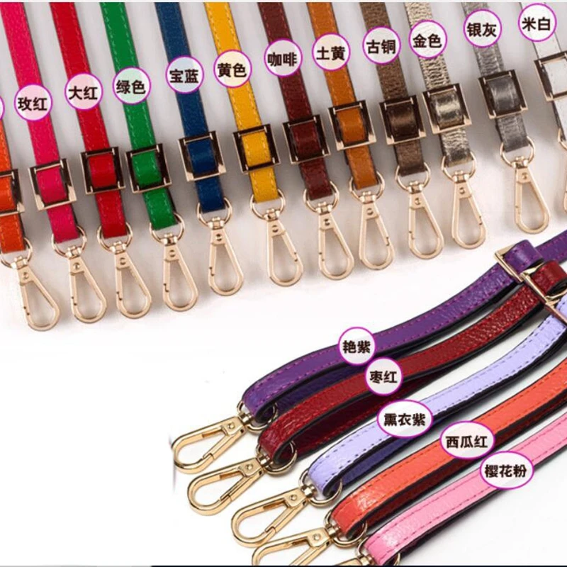 Регулируемый ремешок для сумки длиной 130 см ручка из натуральной кожи Наплечная