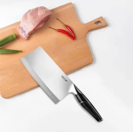 slicing knife Xiaomi Mijia 4Cr13 набор ножей из нержавеющей стали антипригарный инструмент для приготовления пищи прочный кухонный нож для измельчения костей нож для нарезки s D5 - Цвет: slicing knife