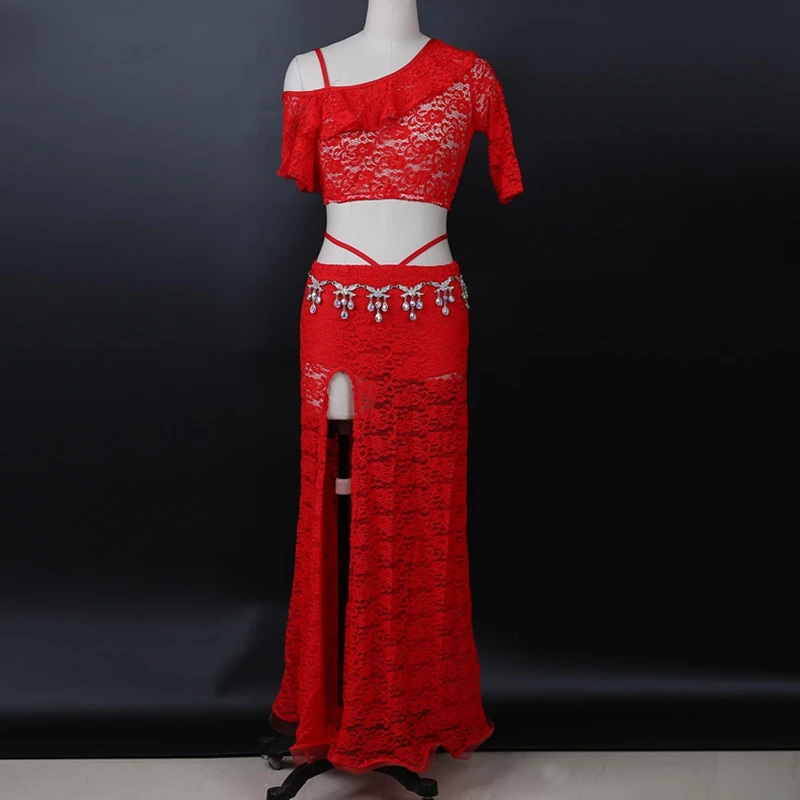 Женская юбка для танца живота Saxy длинное эластичное платье с открытыми плечами и