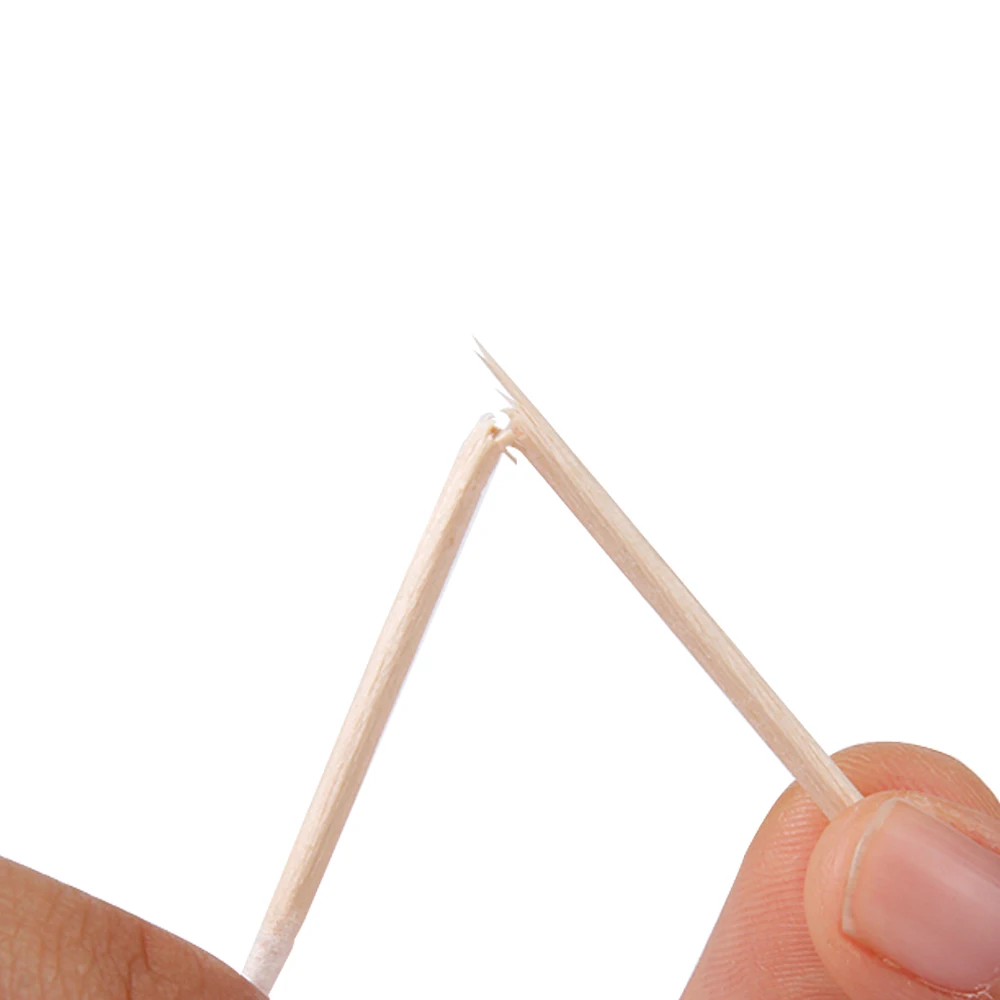 Одноразовые ватные тампоны маленькие Острые кончики рта Капок карандаш для глаз