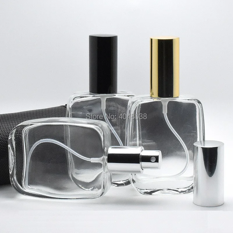 Флакон распылитель для духов прозрачный стеклянный флакон