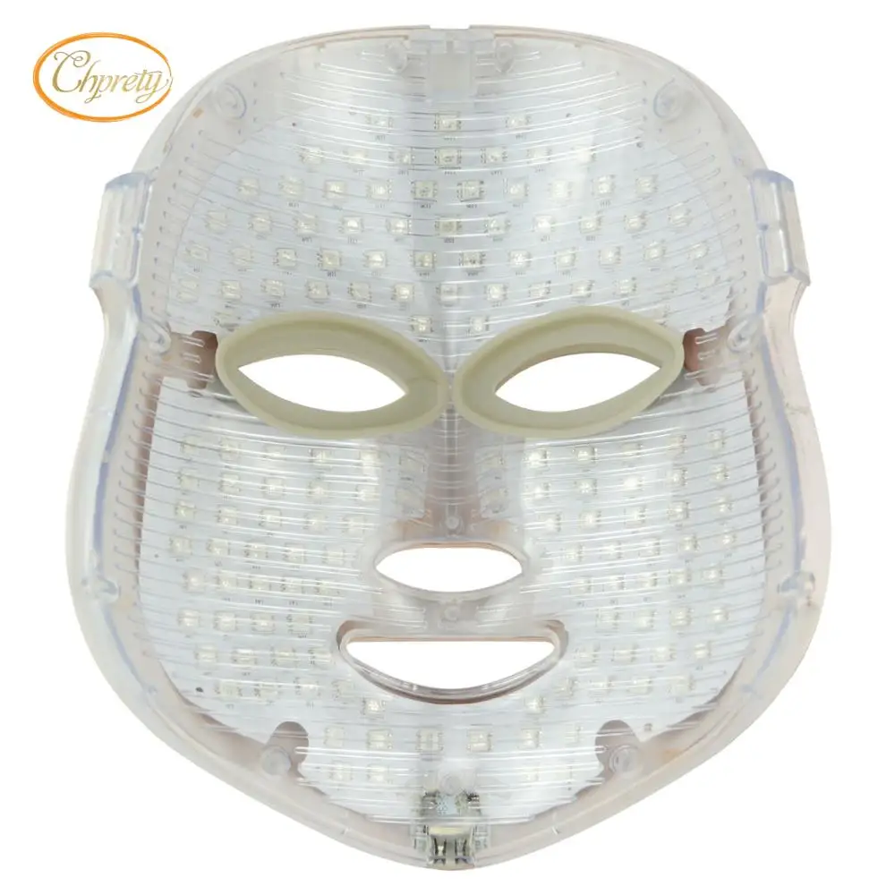 Светодиодная отбеливающая Антивозрастная маска Photon для ухода за кожей лица 7