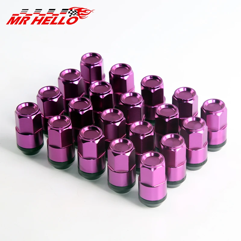 Новый продукт 20 шт. в комплекте M12X1.5 и M12X1.25 расширенные 41 мм алюминиевые железные