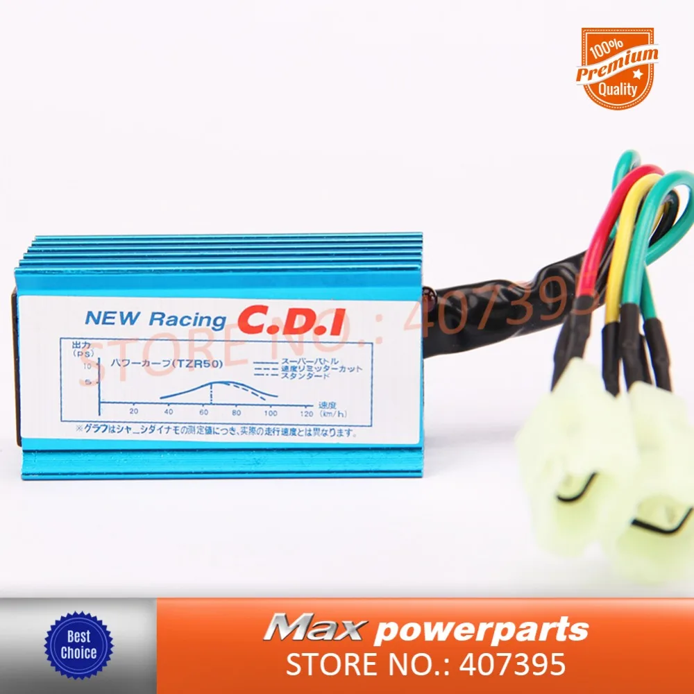 

6 Pin 4+2 Pins AC Racing CDI Module for GY6 50cc-150cc ATV Scooter