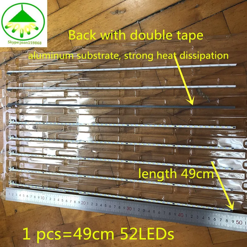 1 шт./лот для LCD 40V3A M00078 N31A51P0A N31A51POA V400HJ6 LE8 новая светодиодная подсветка ME2 TREM1 шт. = 49