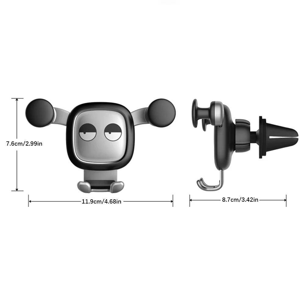 1 шт. гравитационный Универсальный Автомобильный держатель для мобильного телефона с вентиляционным отверстием для смартфона 4,7-7,5 дюймов Tomtom