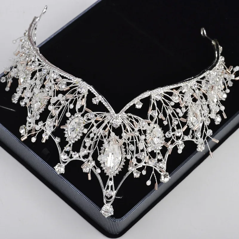 2018 New Luxurious Atmosphere European and American Brides Crown Hoop Headwear Palace Wedding Accessories | Украшения и