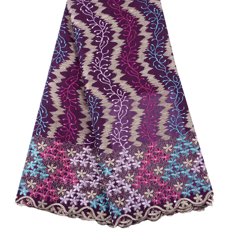 Кружевная ткань с вышивкой для свадебных торжеств швейцарская кружевная цвет