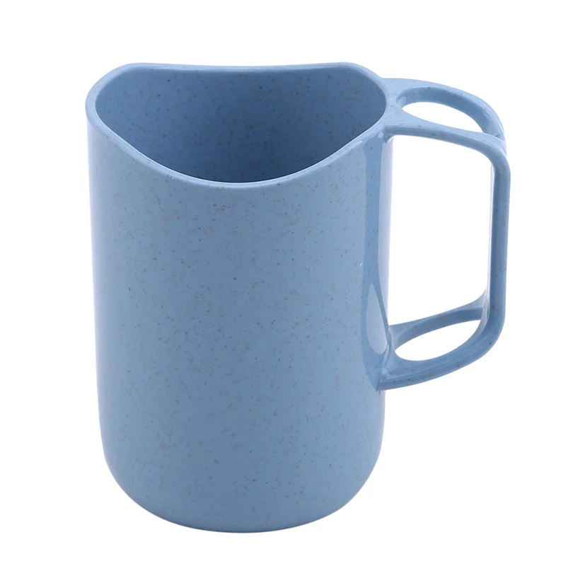 Круглые чашки для воды чашка держатель зубной щетки с ручкой Ванная комната мыть